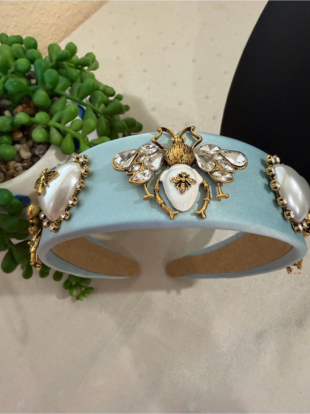 Headband embellished bee NWT - Picture 2 of 5